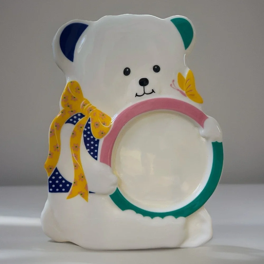 Mikasa Teddy's Pride #2190 Teddy Bear Picture Frame Baby Japan Free Shipping
